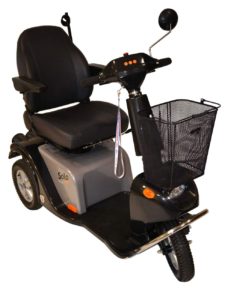 skuter inwalidzki o napędzie elektrycznym solo comfort dla seniora