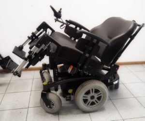luca qlass przechył calego fotela wózek inwalidzki-elektryczny