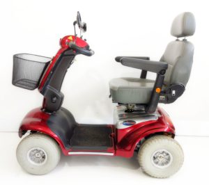 skuter inwalidzki elektryczny shoprider deluxe bok