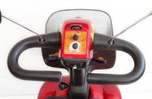 skuter inwalidzki elektryczny shoprider deluxe czerwony