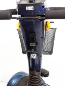 skuter inwalidzki elektryczny używany dla seniora opal kierownica