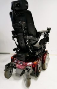 wózek inwalidzki elektryczny permobil c500 tył
