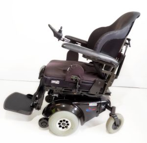 wózek inwalidzki elektryczny jay j3 bok