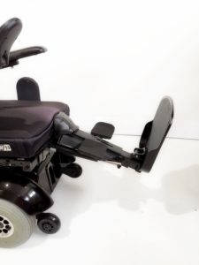wózek inwalidzki elektryczny jay j3 regulacja podnóżków