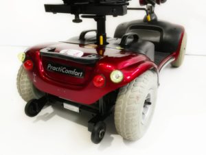 skuter inwalidzki elektryczny dla seniora tył