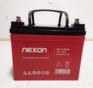 akumulator żelowy nexon 12 v 38 ah upc wózek inwalidzki elektryczny
