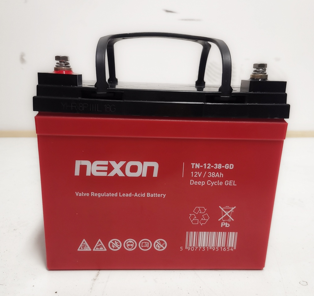akumulator żelowy nexon 12 v 38 ah upc wózek inwalidzki elektryczny