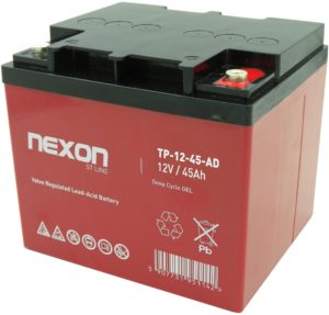 akumulator żelowy nexon 12 v 45 ah bateria żelowa