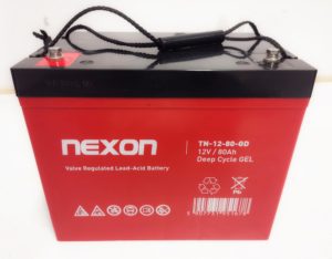 akumulator żelowy ups nexon 12 v 80 ah 1