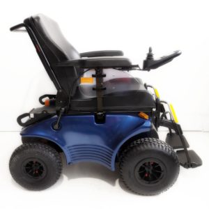 wózek inwalidzki elektryczny optimus 2 niebieski 4