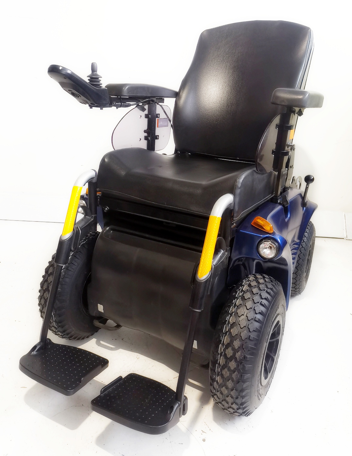 wózek inwalidzki elektryczny optimus 2 niebieski
