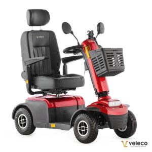 skuter inwalidzki elektryczny looper czerwony 3