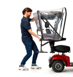 movo osłona na skuter inwalidzki elektryczny zadaszenie elektro mobil 6