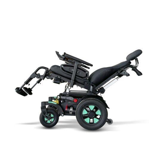 wózek inwalidzki elektryczny hawk z regulacją kąta oparcia i kołyską ortlife 6