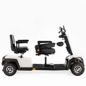 skuter inwalidzki dwuosobowy sharpy twon biały 4