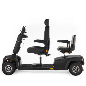 skuter inwalidzki elektryczny dwuosobowy sharpy pro czarny 8