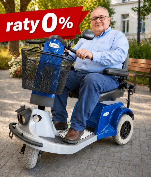 MEYRA ORTOCAR 315 cyfrowy wyświetlacz, terenowe koła + pokrowiec gratis