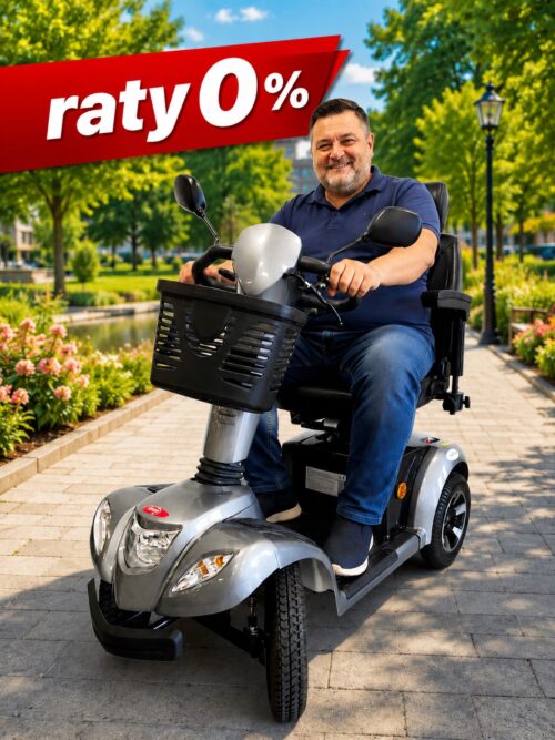 CARPO 4D skuter jak nowy, terenowy - z cyfrowym wyświetlaczem