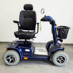 używany skuter inwalidzki elektryczny pride xl granat elektro mobil 4