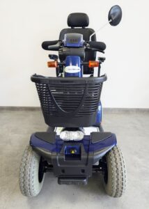 używany skuter inwalidzki elektryczny pride xl granat elektro mobil 5