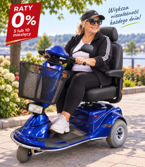 EXEL NAVIGATOR S kompaktowy, szybki skuter - idealny zarówno do jazdy po marketach jak i do parku